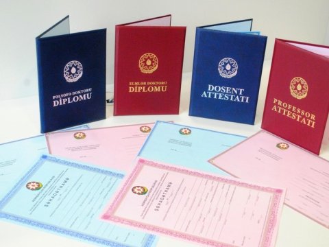 Ötən il Azərbaycanda 41 nəfərə professor elmi adı verilib