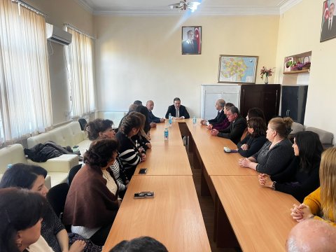 Kollecin&nbsp;yeni rəhbər şəxsi kollektivə təqdim edilib