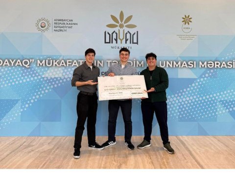 Bakı məktəblilərinin startapları beynəlxalq səviyyədə uğur qazandı