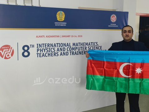 "Örnək müəllim" beynəlxalq olimpiadada gümüş medal QAZANIB