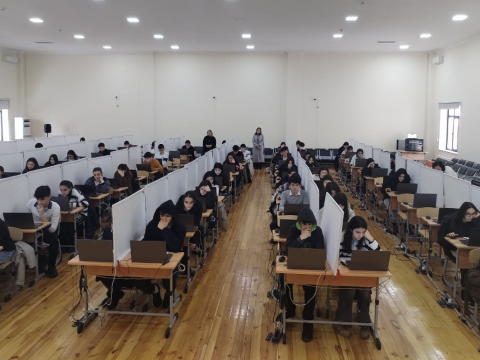 Şəki-Zaqatalada 600 şagird PISA qiymətləndirməsinə cəlb olunub