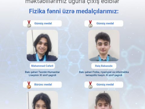 Məktəblilərimiz XXII Beynəlxalq Jautikov Olimpiadasında uğurla çıxış ediblər