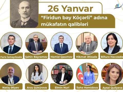 &ldquo;Firidun bəy Köçərli mükafatı&rdquo;nın&nbsp;qalibləri - SİYAHI&nbsp;
