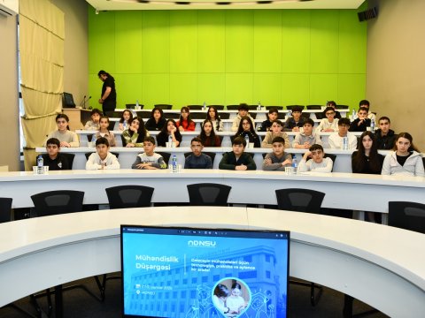 ADNSU-da şagirdlər üçün &ldquo;Mühəndislik düşərgəsi&rdquo; keçirilir