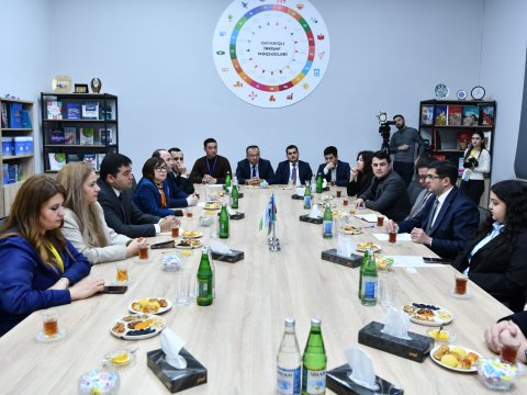 ADNSU-da Özbəkistanın ali məktəblərinin nümayəndələri ilə görüş&nbsp;