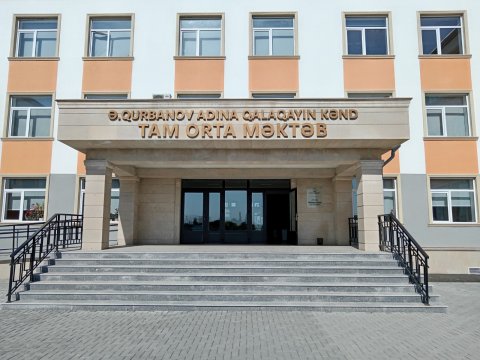 Təhsil infrastrukturu yenilənir: Qalaqayın kənd məktəbi