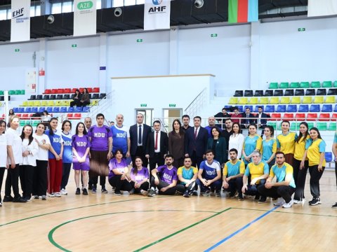 MDU-da Gənclər Günü münasibətilə idman və həmrəylik dolu tədbir keçirilib