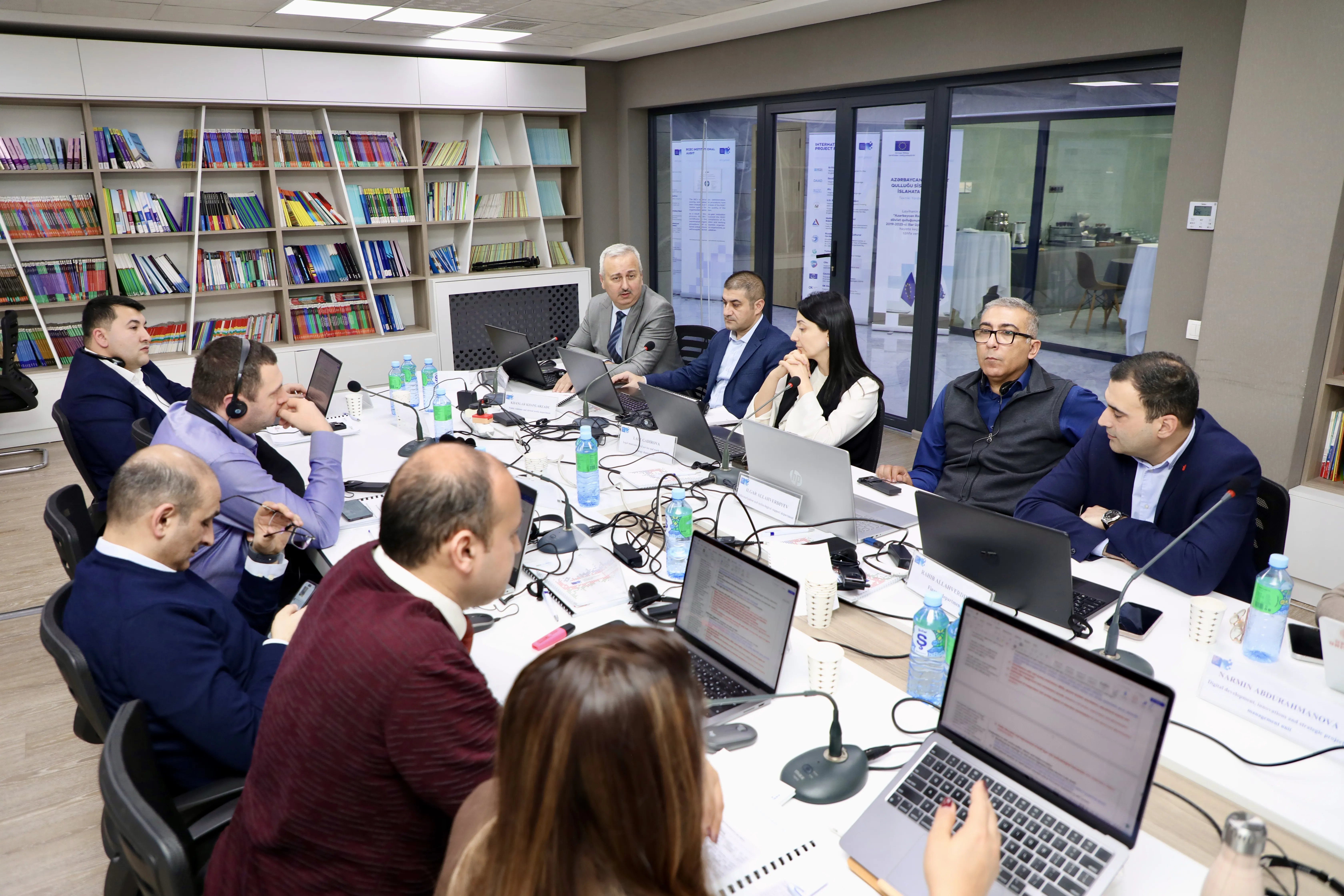 Avropa ekspertləri DİM-də: şəffaf və keyfiyyətli idarəetmə üçün MÜZAKİRƏ