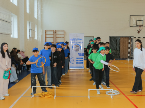 Şagirdlərin enerjisi, cəsarəti və zəka gücü bir nöqtədə birləşir!