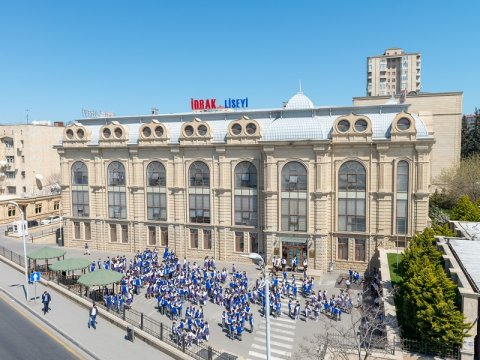 "İdrak" liseyində dərslər davam edir - RƏSMİ