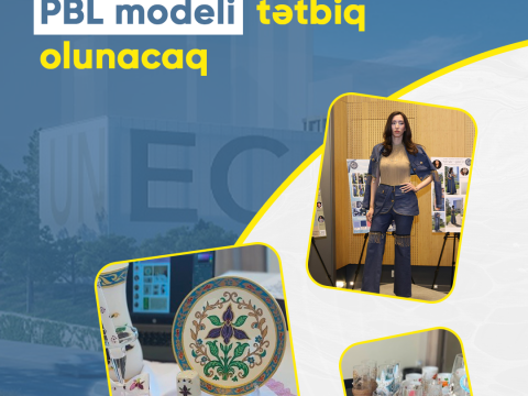 UNEC Dizayn Məktəbində tədris prosesi yeniləndi: PBL modeli tətbiq olunacaq