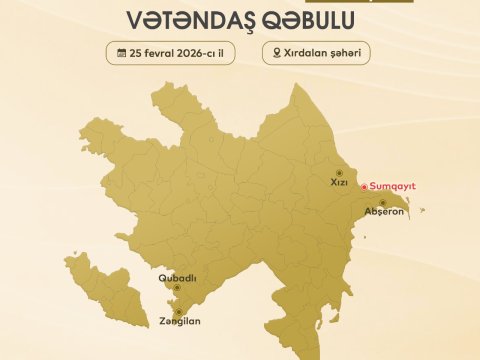 Nazir müavini İdris İsayev Xırdalanda vətəndaşları qəbul edəcək