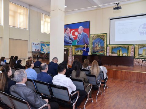 BŞTİ-nin əməkdaşları üçün əməyin mühafizəsinə dair maarifləndirmə təlimi