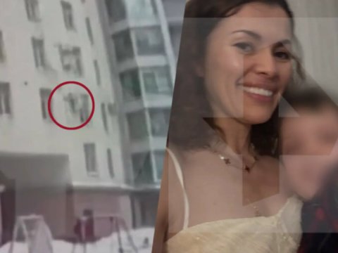 7-ci mərtəbədən yıxılan uşağı bina nəzarətçisi xilas edib