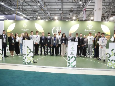 Qarabağ Universitetinin tələbələri&nbsp;beynəlxalq sərgidə&nbsp;çıxış ediblər