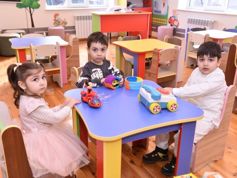 Uşaq bağçası əsaslı təmirdən sonra istifadəyə verilib