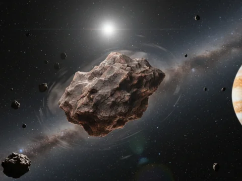Asteroidlər arasında toz və qaya mübadiləsi baş verir
