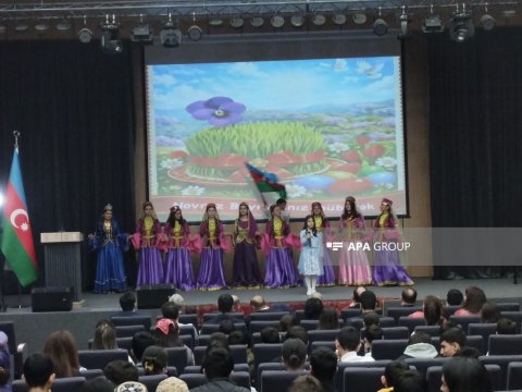 Şuşa məktəbində Novruz bayramı qeyd olunub -&nbsp;FOTO