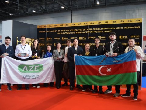 ADNSU tələbələri beynəlxalq sərgidə uğur qazanıblar