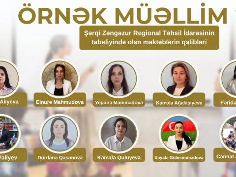 Şərqi Zəngəzurun "Örnək müəllim"ləri - SİYAHI