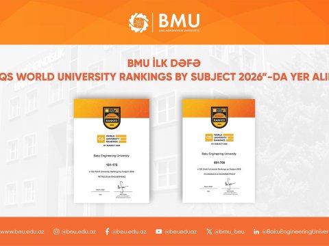 Bakı Mühəndislik Universitetindən İLK