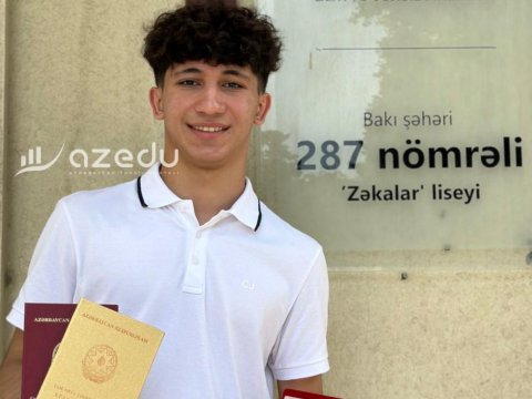 Azərbaycanlı tələbə dünyanın aparıcı&nbsp;universitetinə&nbsp;qəbul oldu
