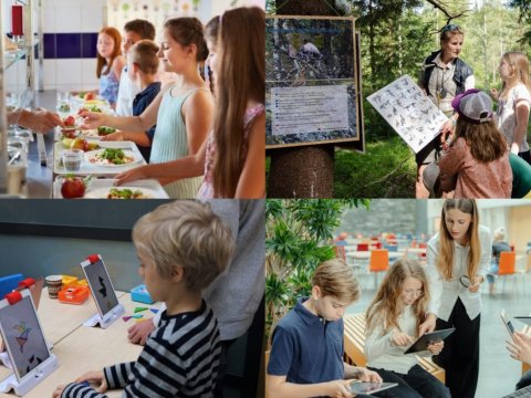 Dərs oyunla başlayır, kodlaşdırma ilə davam edir: Estoniya təhsili