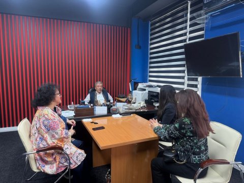 ADNSU və Satbayev Universiteti əməkdaşlığı müzakirə edir