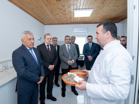 BMU-nun rektoru laboratoriyanın açılışında -&nbsp;FOTOLAR