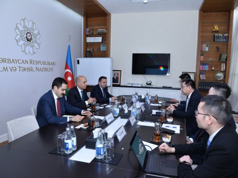 Nazir&nbsp;"Power China" şirkətinin nümayəndə heyəti ilə görüşüb