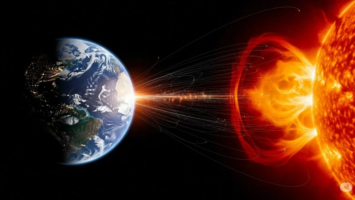 Sürətli Günəş küləyi Yerə yaxınlaşır: Maqnit fırtınası gözlənilir