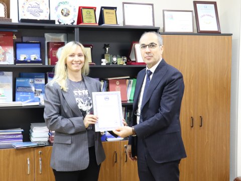 Rzeszow Universitetinin nümayəndəsi Azərbaycan Universitetində olub