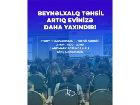 &ldquo;İZ Community&rdquo;nin təşkilatçılığı ilə təhsil sərgisi -&nbsp;&ldquo;Study in Kazakhstan&rdquo;