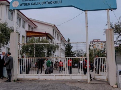 Kahramanmaraşda hücum baş verən məktəb bağlandı