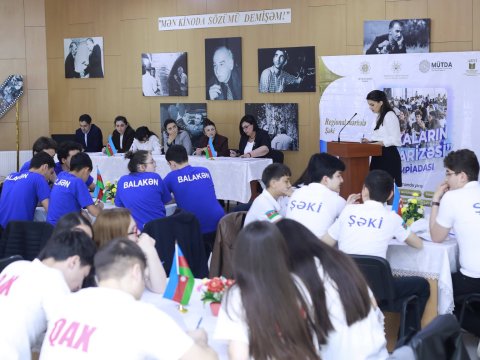 &ldquo;Zəkaların mübarizəsi&rdquo; olimpiadasının bilik yarışının region mərhələsi keçirilib