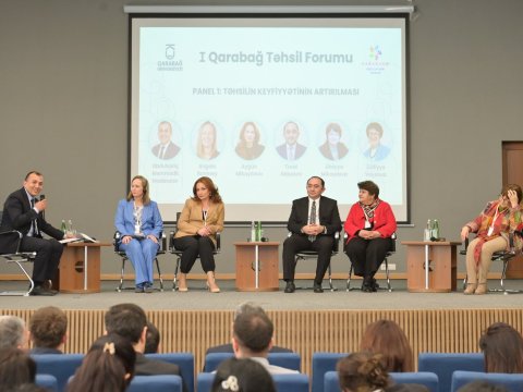 Qarabağ Universitetndə I Qarabağ Təhsil Forumu öz işinə başlayıb