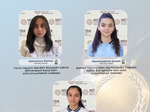 Məktəblilər RFO-dan&nbsp;gümüş və bürünc medal qazanıblar