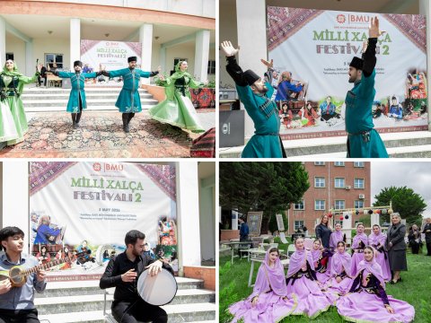 BMU-da Milli Xalça Festivalı keçirilib