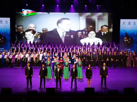 Bədii yaradıcılıq müsabiqə-festivalının yekun konserti keçirilib