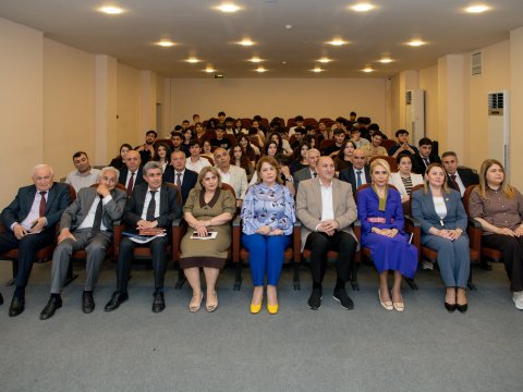 BMU-da Səməd Vurğunun 120 illik yubileyi ilə bağlı tədbir keçirilib