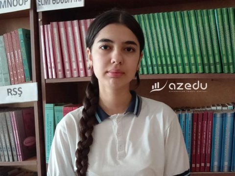 400-dən çox kitab oxuyub, hekayələr yazır:&nbsp;&ldquo;Gələcəkdə həkim olmaq istəyirəm&rdquo; - MÜSAHİBƏ