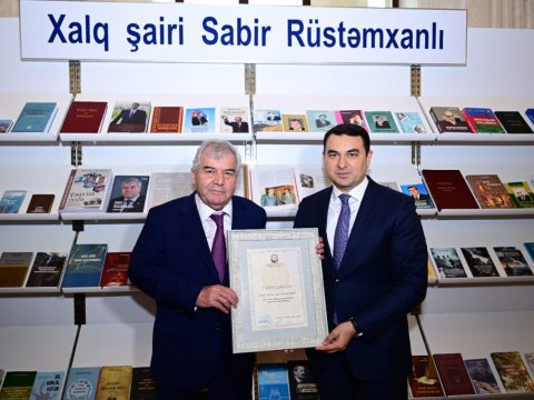 Xalq şairi Sabir Rüstəmxanlının 80 illik yubileyi qeyd olundu