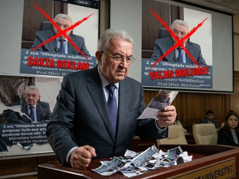 Misir Mərdanovun adından dezinformasiya&nbsp;YAYILDI