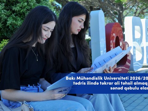 BMU -da 41 ixtisas üzrə təkrar ali təhsil almaq imkanı