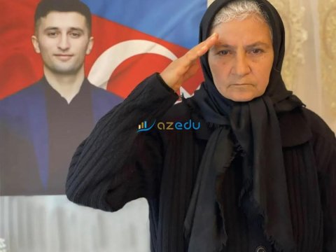 Şəhid anası sertifikasiyada könüllü iştirak ETDİ