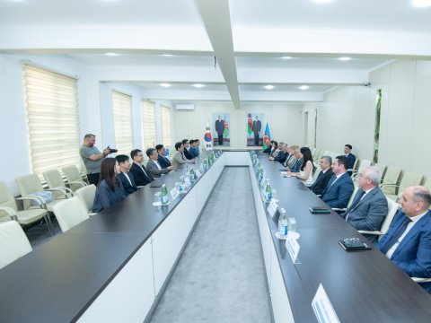 BMU-da İNHA Universitetinin Himayəçilər Şurasının sədri və rəhbər heyəti ilə görüş