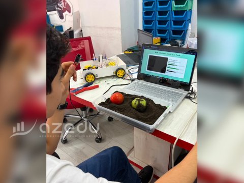 Formula 1 robotundan ağıllı kənd təsərrüfatına - 10-cu sinif şagirdindən maraqlı LAYİHƏLƏR