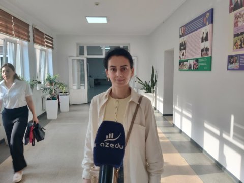 İki övladı ilə yanaşı hazırlaşdı, MİQ-də 90 bal qazandı