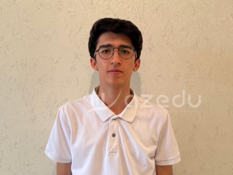 Qəbuldan maksimum bal toplayan Paşa - "Həddindən artıq dərs oxumaq düzgün deyil"