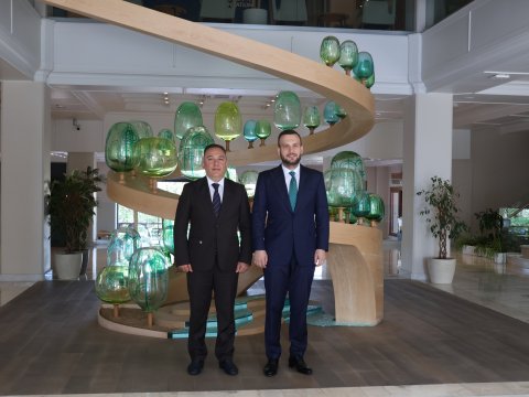 MDU ilə "Sıfır Atık Vakfı" arasında əməkdaşlıq müzakirə edilib